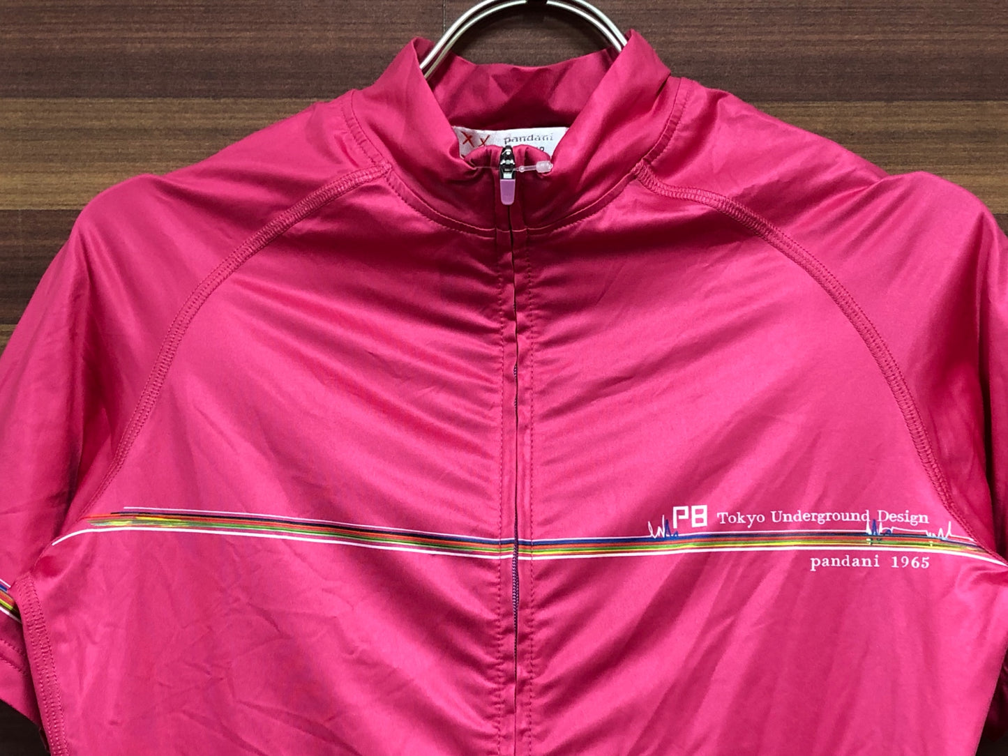IO201 パンダーニ PANDANI 半袖サイクルジャージ ピンク S