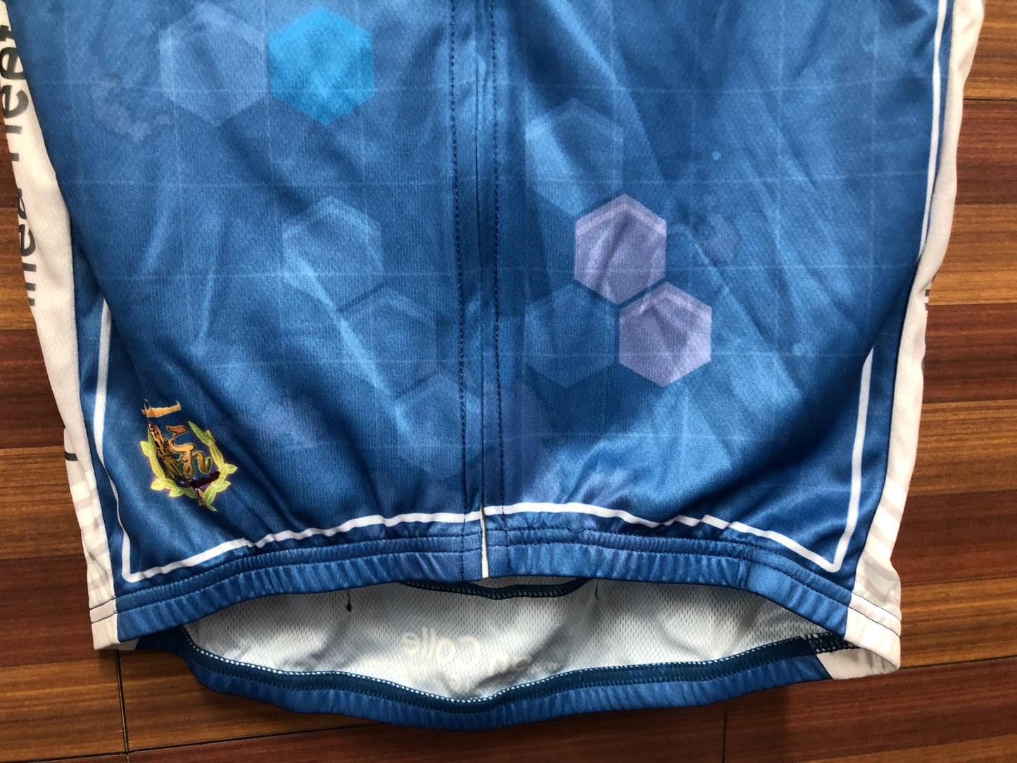 IS985 アミスポーツ amisports 半袖 サイクルジャージ 水色 白 L 艦隊これくしょん 第六駆逐艦 暁・響・雷・電 痛ジャージ