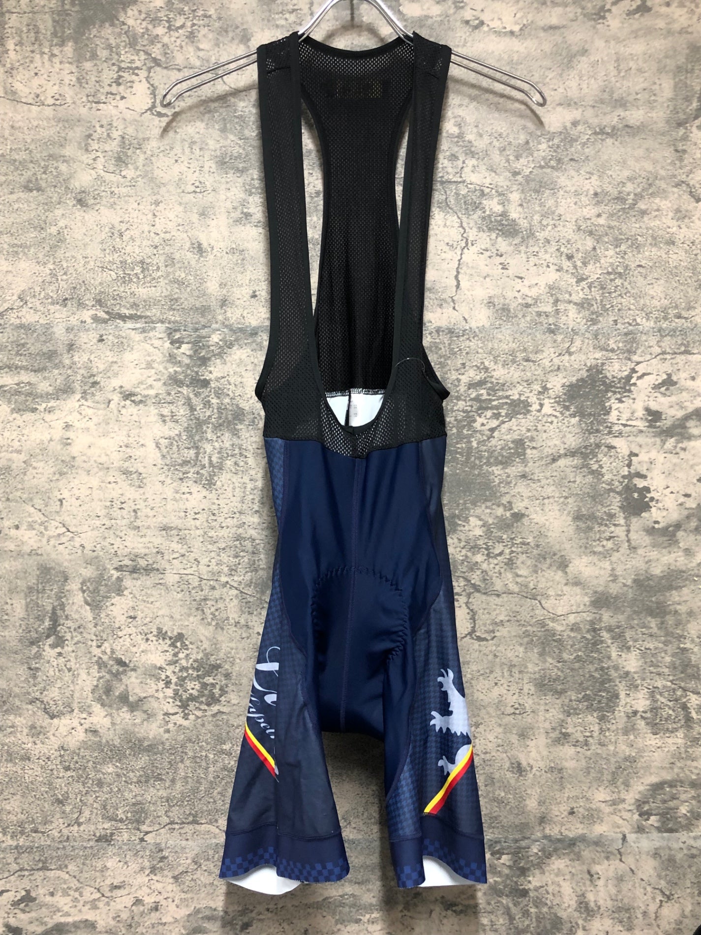 JD071 リオンドカペルミュール Lion de KAPELMUUR ビブショーツ 紺 L