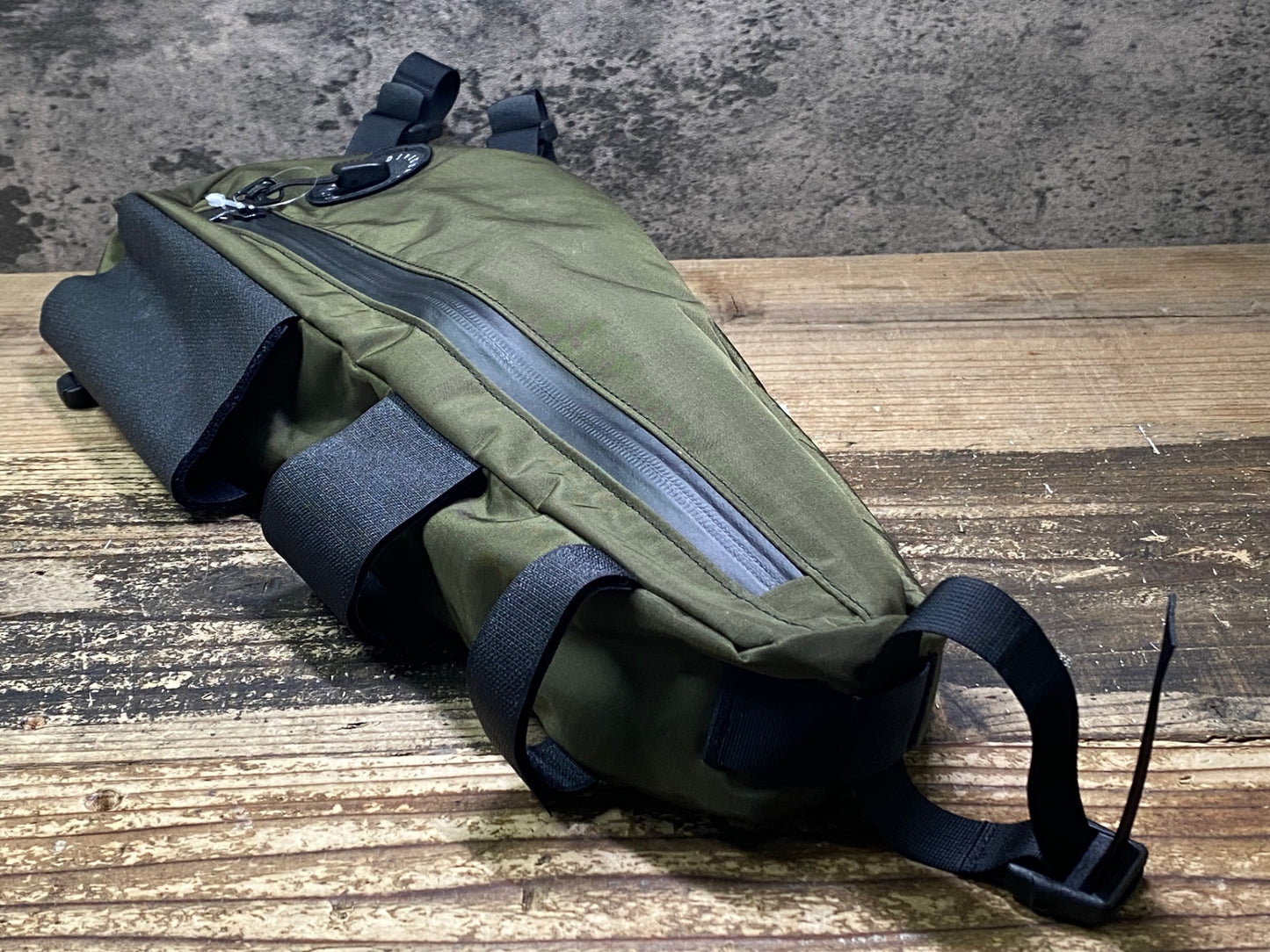 JC760 フェアウェザー FAIRWEATHER frame bag フレームバッグ カーキ
