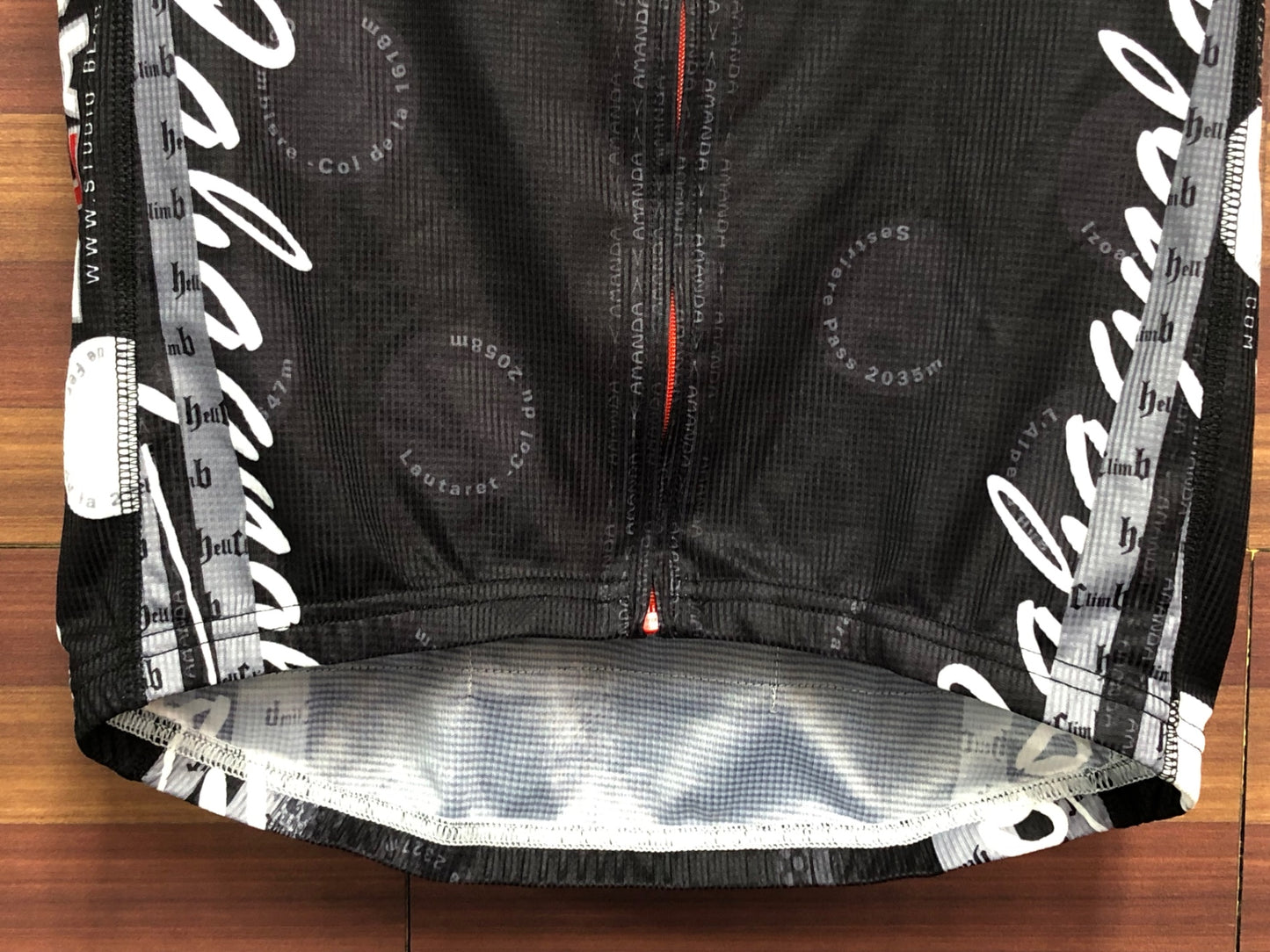 IS108 パンダーニ Pandani 半袖 サイクルジャージ 黒 M