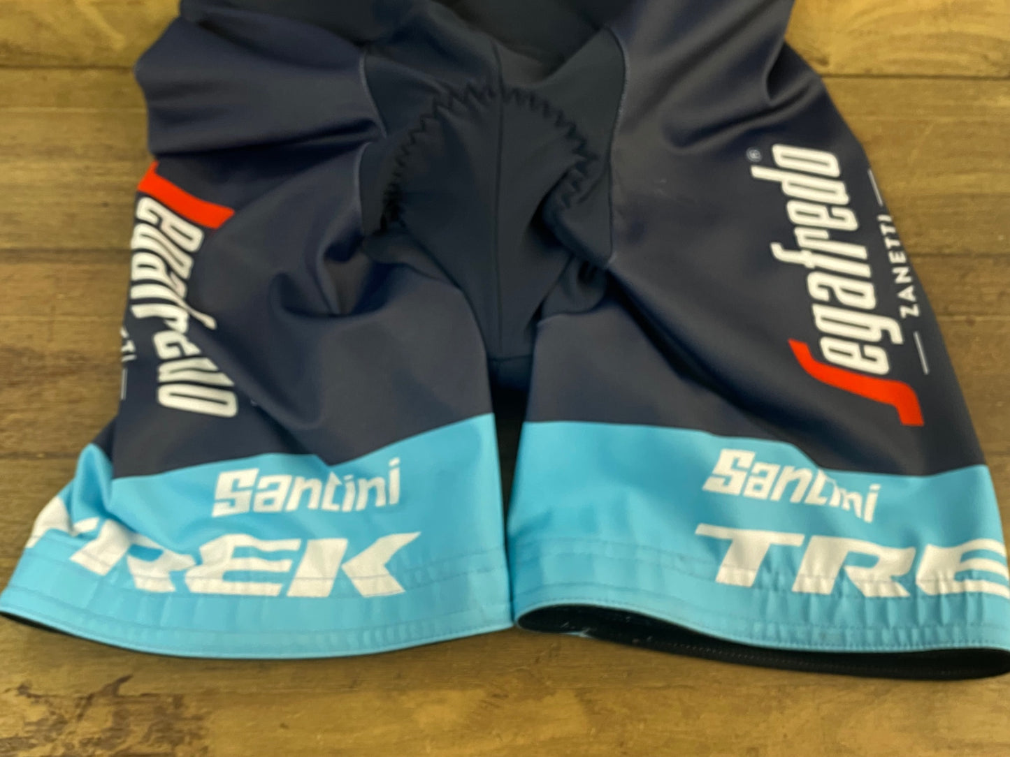 IR930 サンティーニ Santini レーサーパンツ 紺 XS TREK