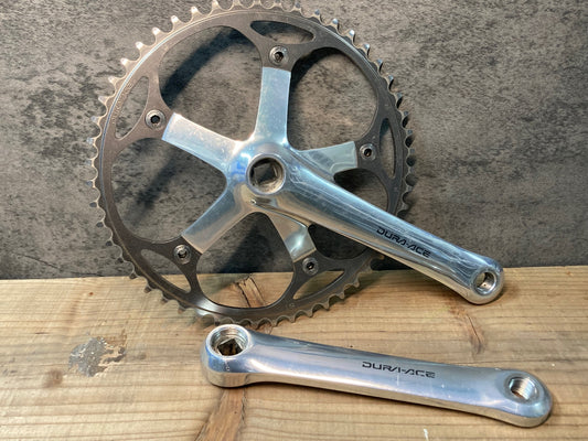 IN566 シマノ SHIMANO デュラエース DURA-ACE FC-7600 クランクセット 167.5mm 52T NJS トラックバイク