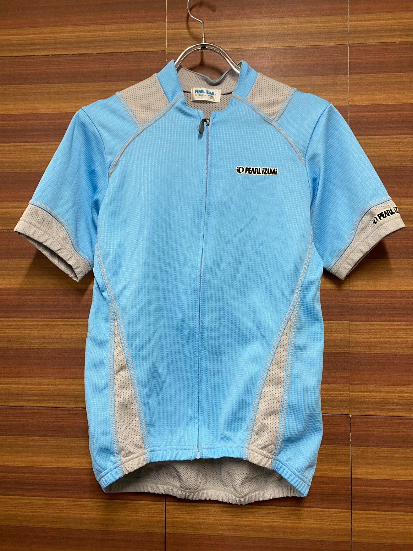 II306 パールイズミ PEARL iZUMi 半袖 サイクルジャージ 水色 M