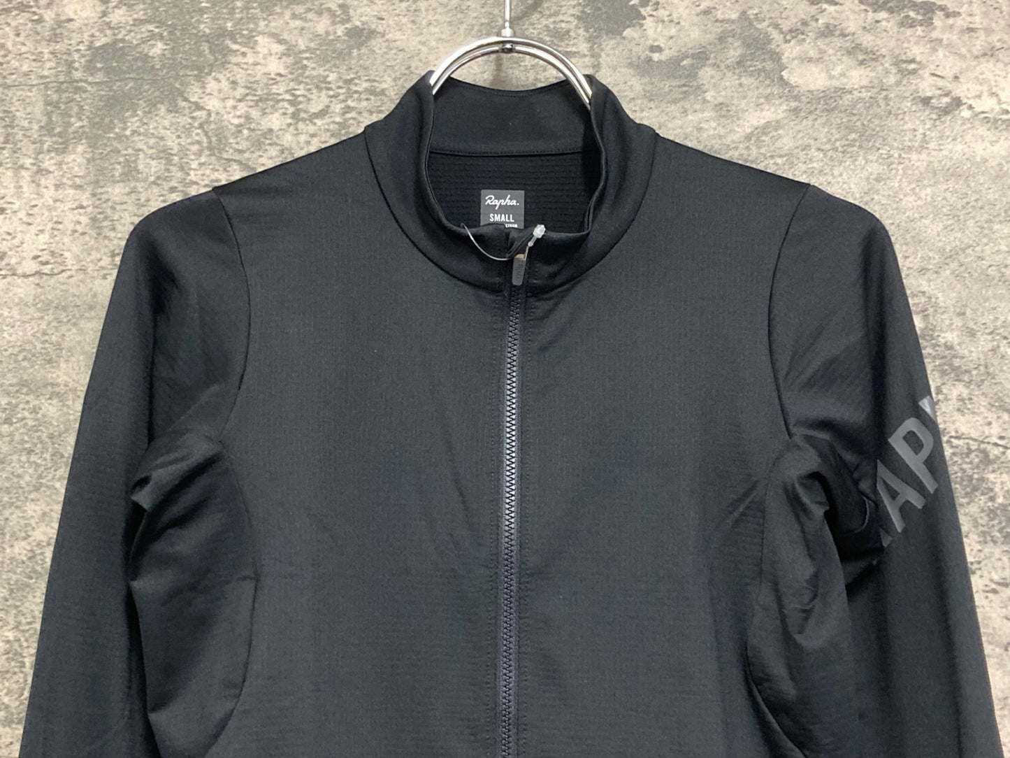 IX218 ラファ Rapha MEN'S PRO TEAM LONG SLEEVE MIDWEIGHT JERSEY 長袖 サイクルジャージ 黒 S