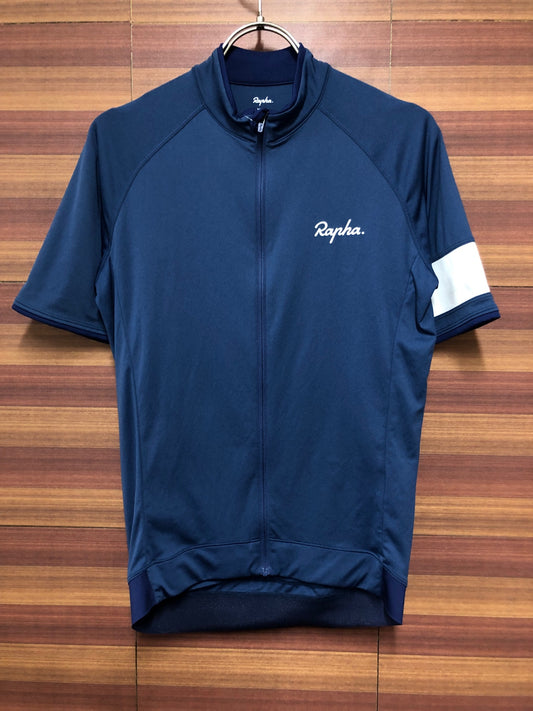 IF919 ラファ Rapha CORE JERSEY 半袖サイクルジャージ 紺 S