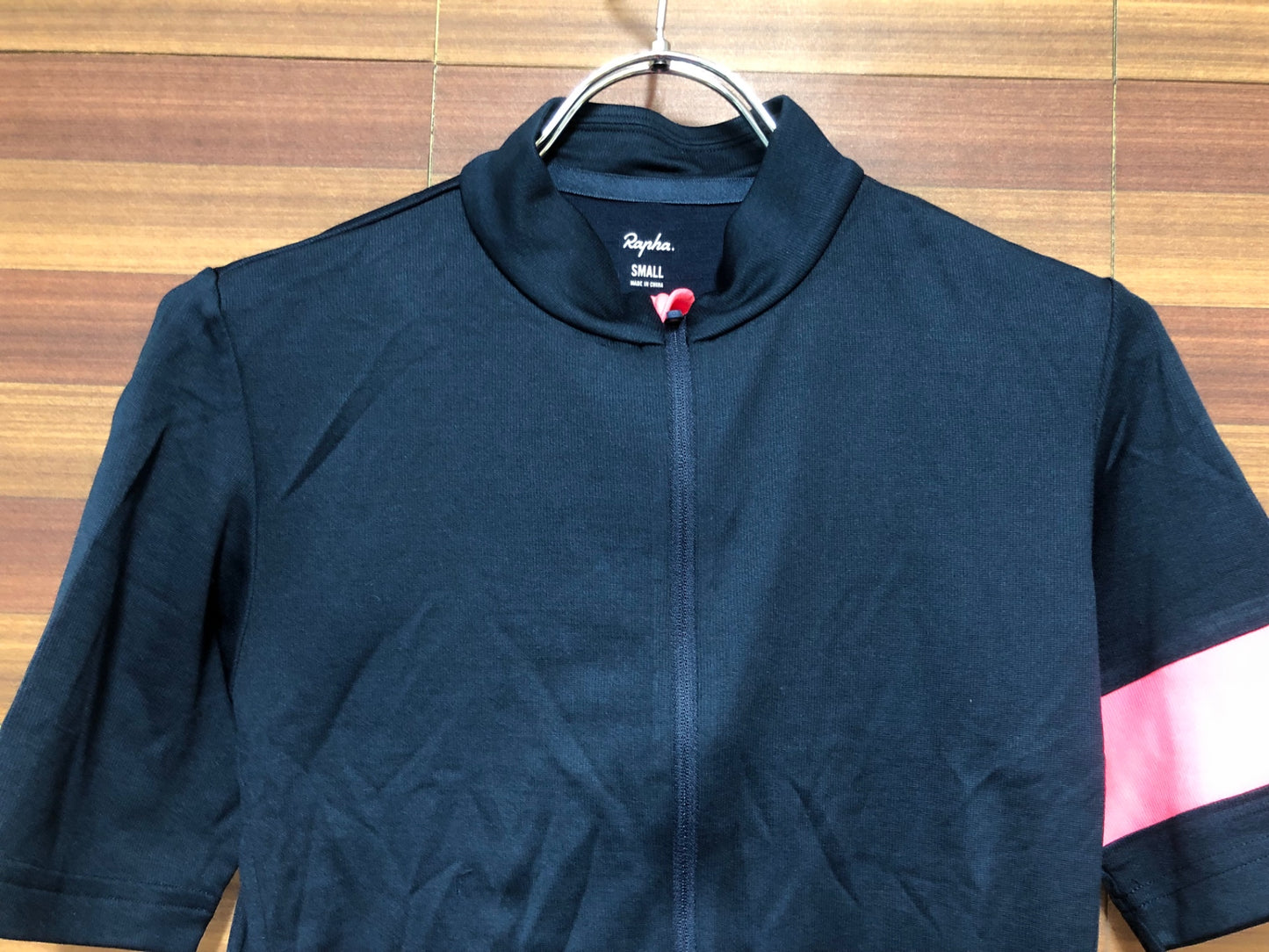 IM977 ラファ Rapha SS CLASSIC JERSEY Ⅱ 半袖 サイクルジャージ 紺 S