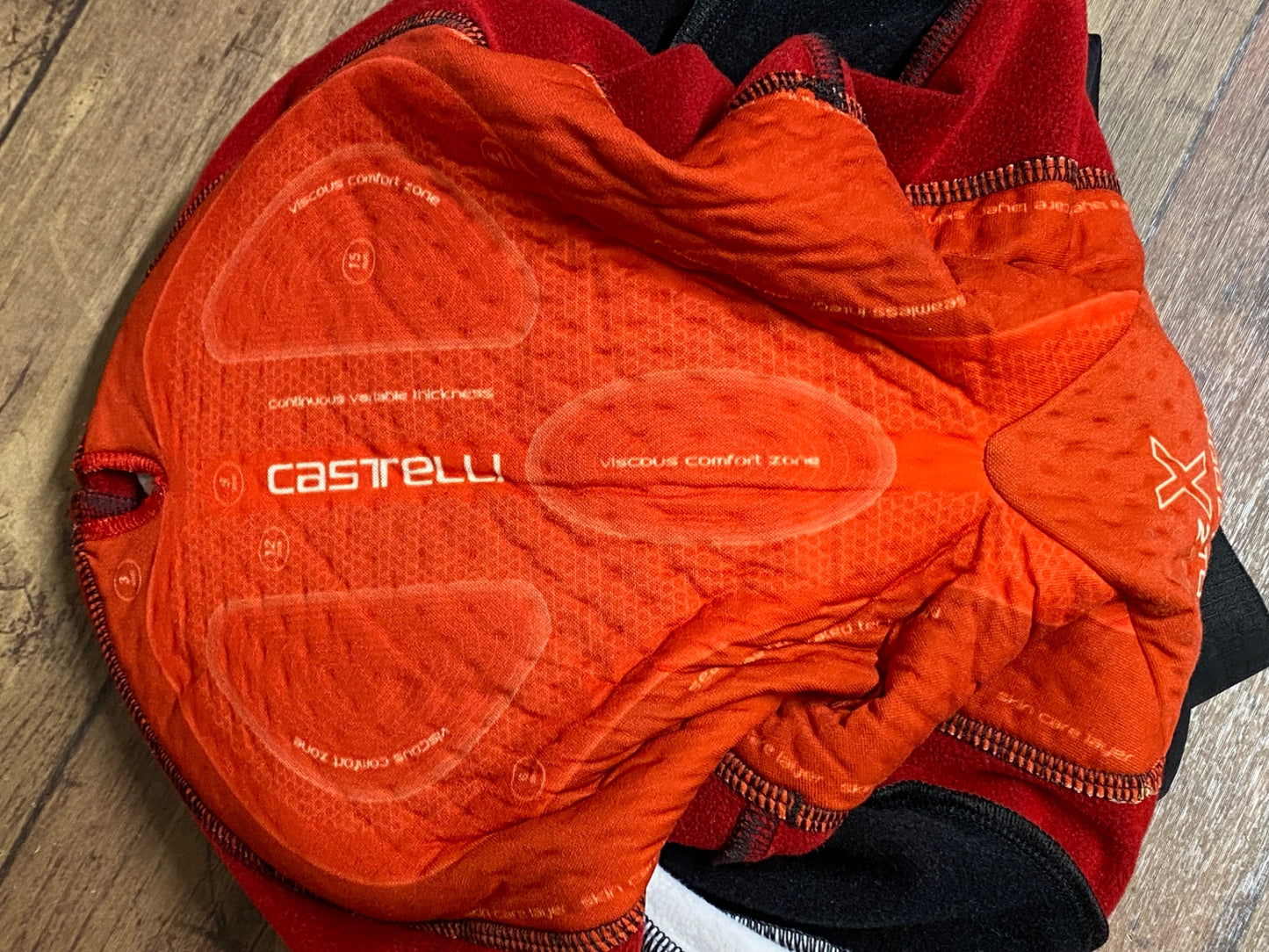 IN516 カステリ CASTELLI ビブタイツ 黒 M 裏起毛 cannondale