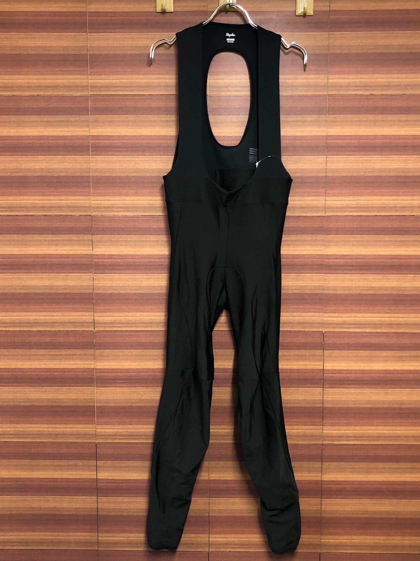 HZ795 ラファ Rapha コアウィンタータイツ CORE WINTER TIGHTS 黒 M 裏起毛 ※ほつれの為ジャンク