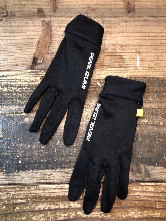 IU417 パールイズミ PEARL iZUMi 長指 サイクルグローブ 裏起毛 M 黒