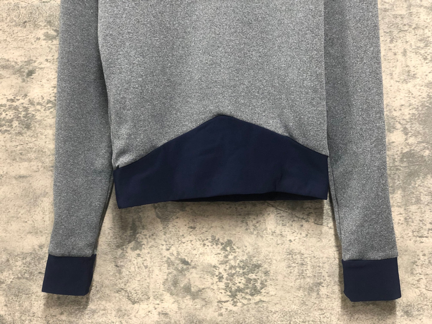 IY098 カフェドシクリステ Cafe du CYCLISTE Sylvie Women 長袖 サイクルジャージ グレー XS