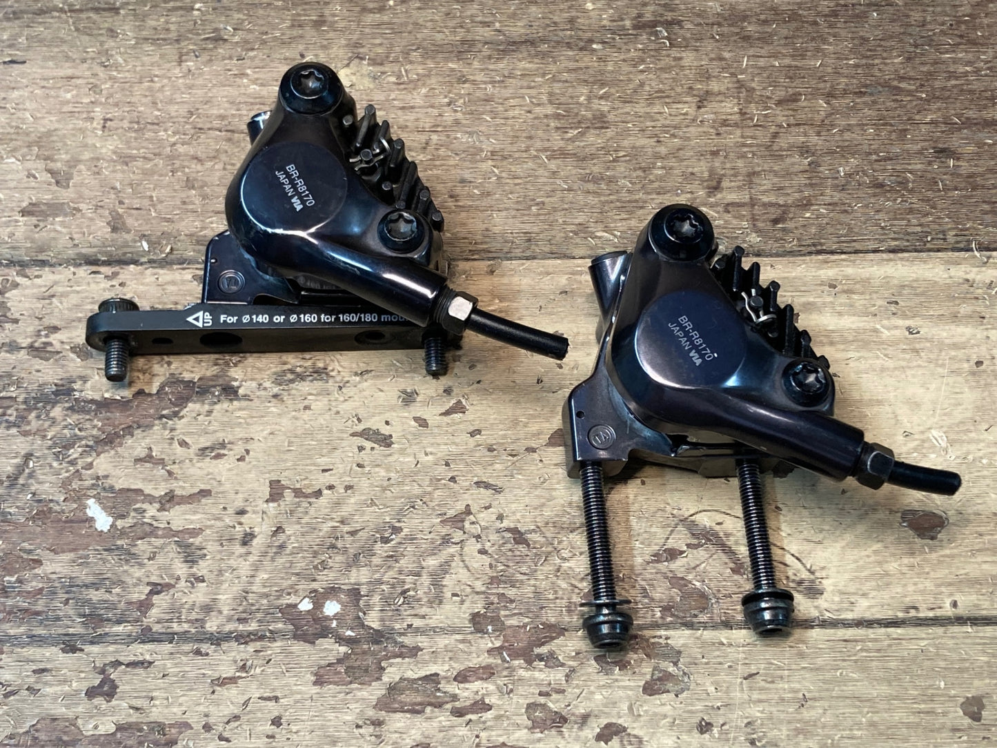 II522 シマノ SHIMANO アルテグラ ULTEGRA BR-R8170 油圧 ディスクキャリパーブレーキセット フラットマウント