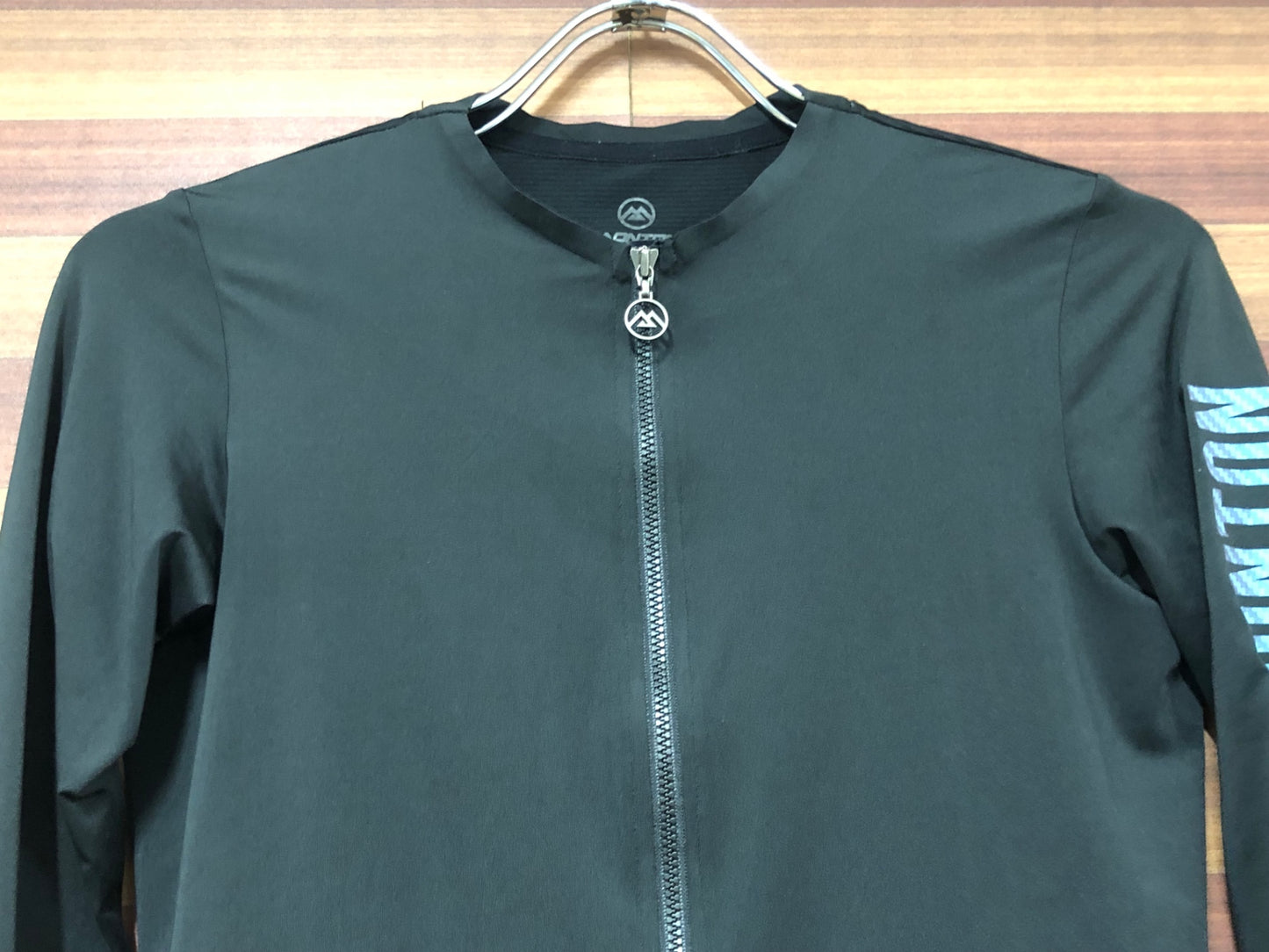 IN565 モントン MONTON 長袖サイクルジャージ 黒 ASIA S