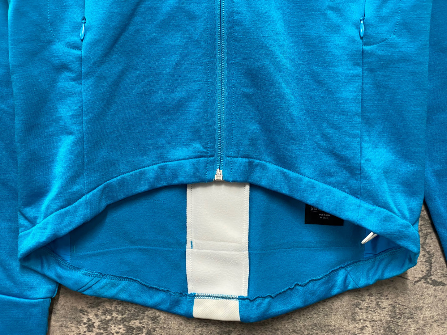 JC823 ラファ Rapha TRAINING WINTER JERSEY 長袖 サイクルジャージ 水色 S 裏起毛 TEAM sky