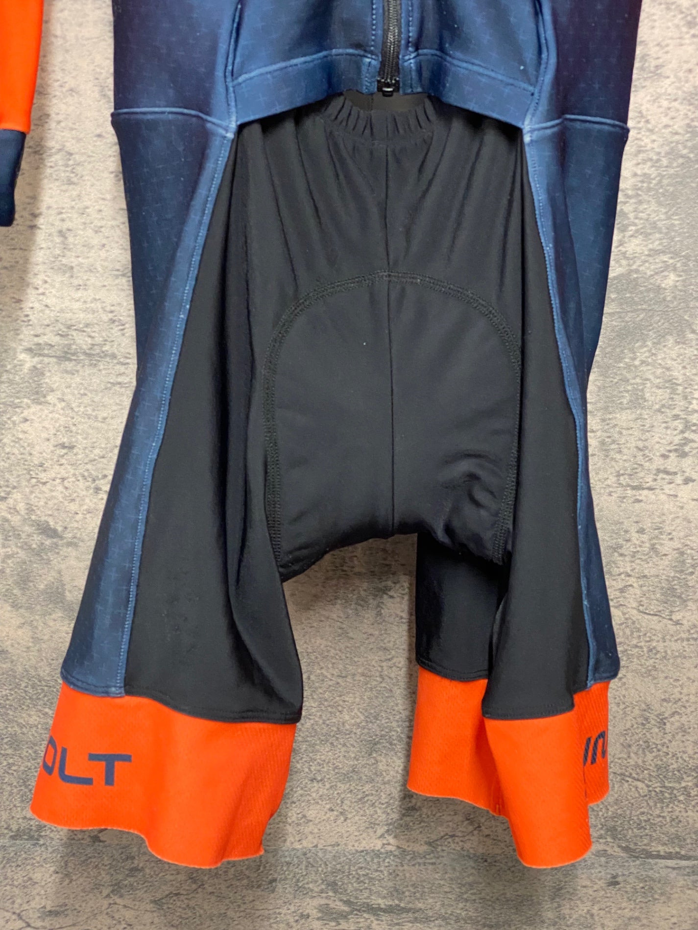 JC671 サンボルト SUNVOLT 長袖 ワンピース オレンジ L 裏起毛 ※汚れ、擦れ