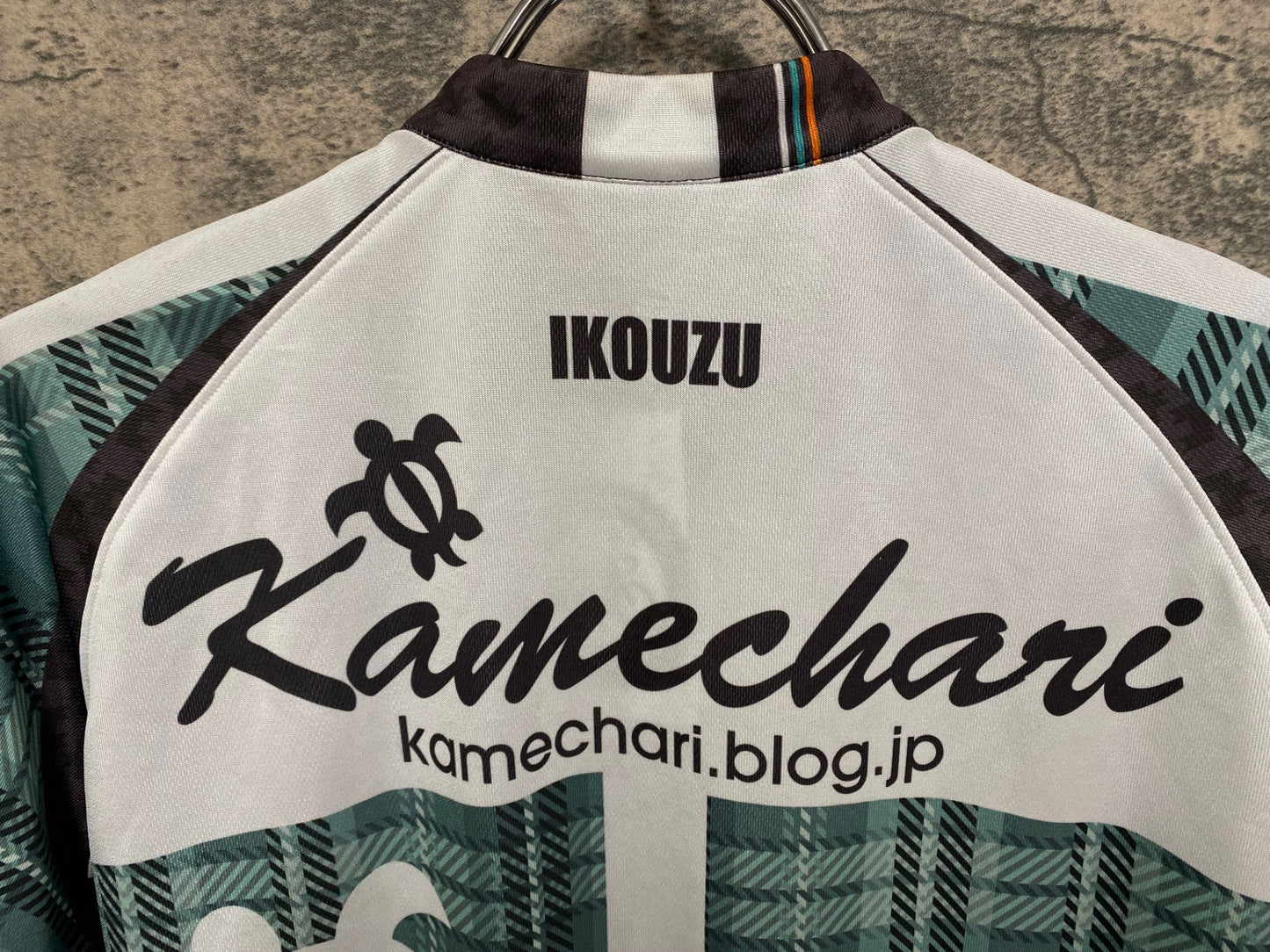 IW575 ウェイブワン WAVEONE カメチャリ kamechari 半袖 サイクルジャージ L