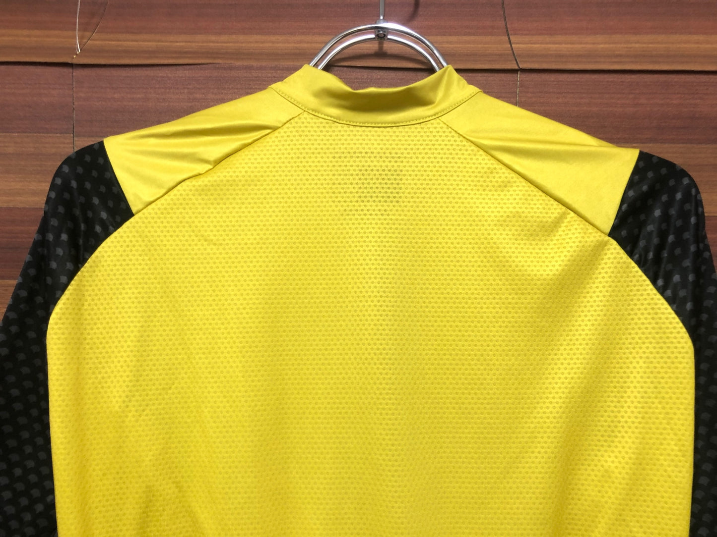 IN343 シマノ SHIMANO 半袖 サイクルジャージ 黄 L