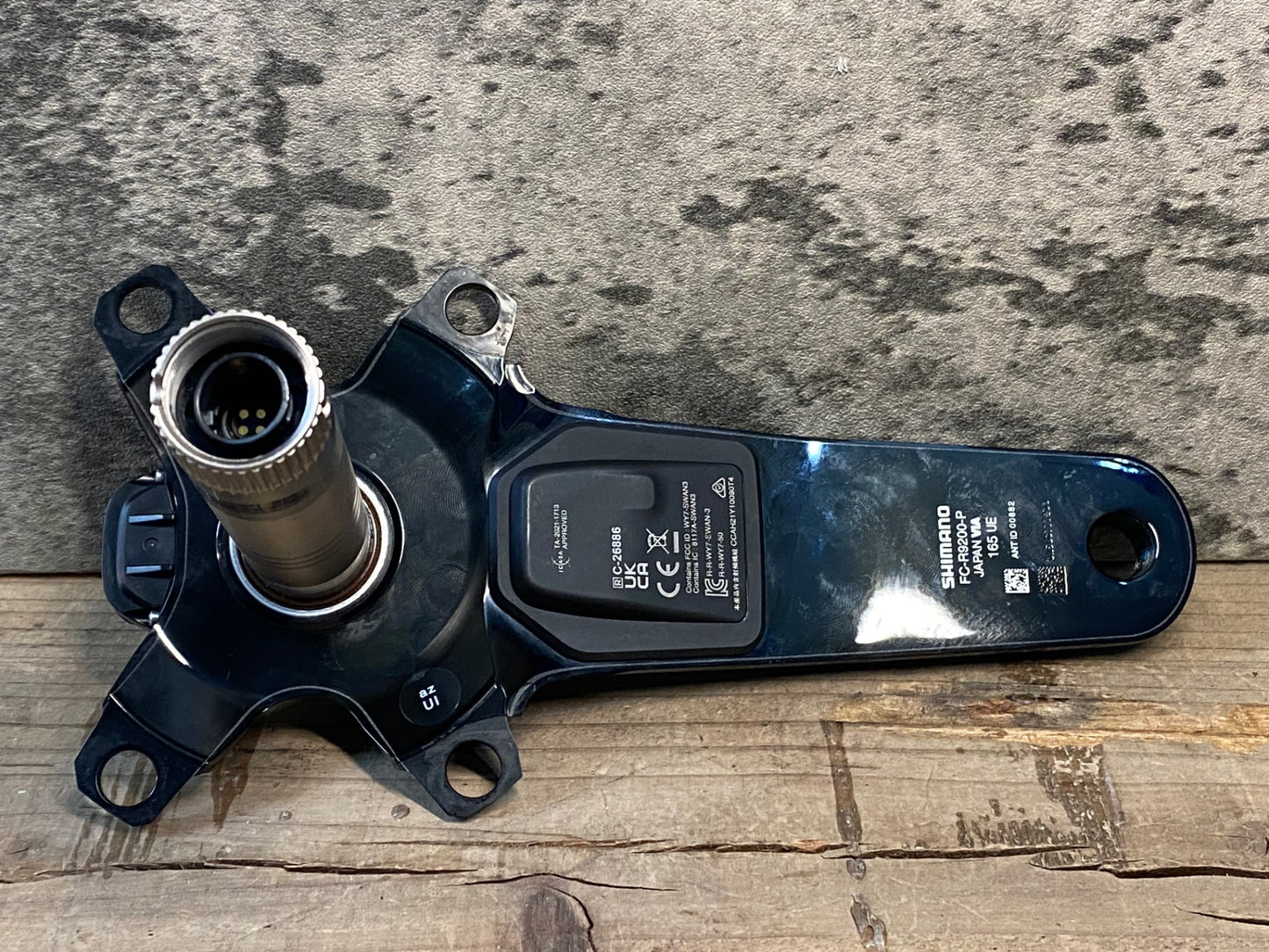 IR992 シマノ SHIMANO デュラエース DURA-ACE FC-R9200-P 165mm クランクアームのみ 充電コード付属 ※接続確認済み