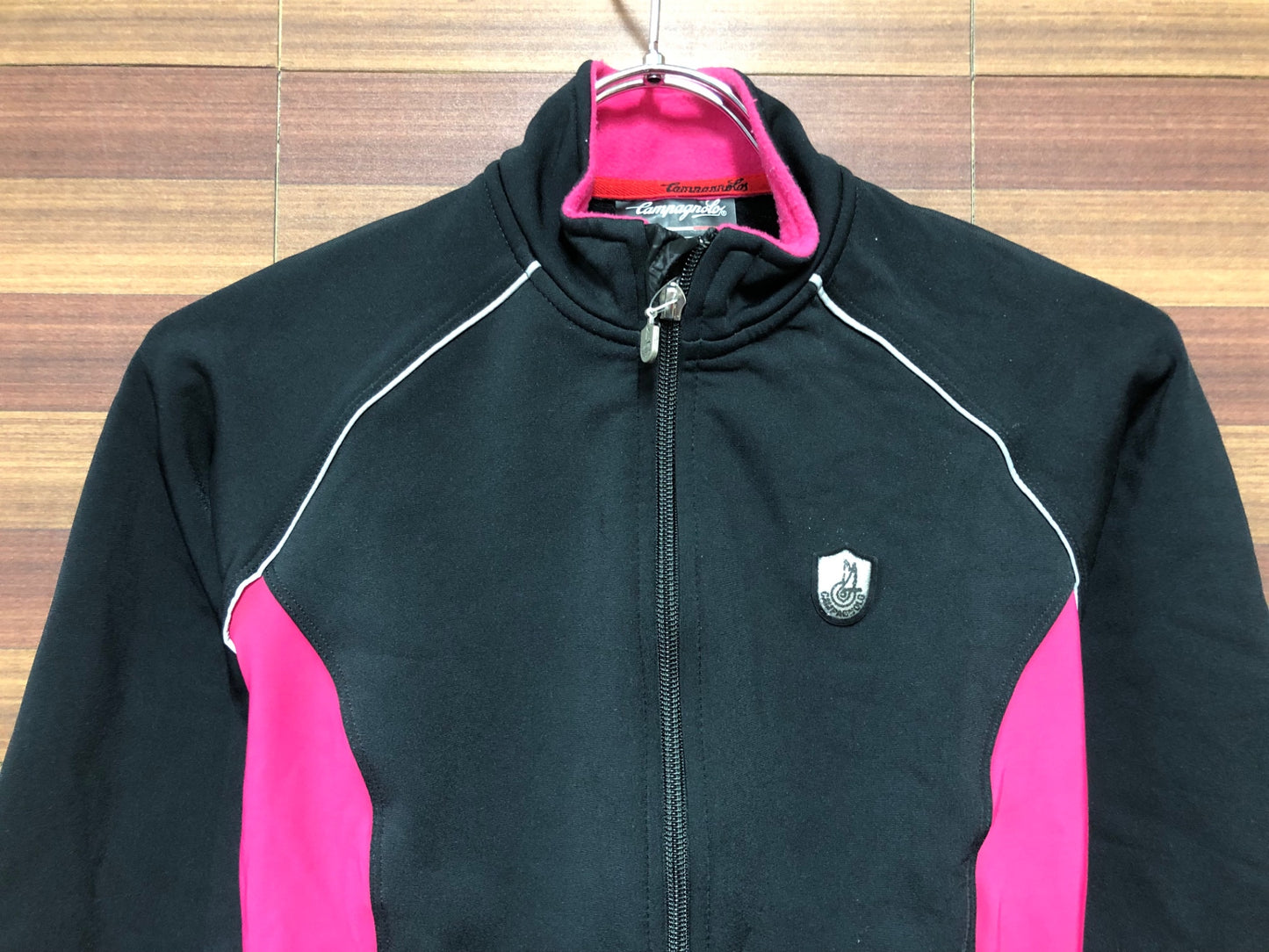 IL903 カンパニョーロ CAMPAGNOLO 長袖 サイクルジャケット 黒 裏起毛 S