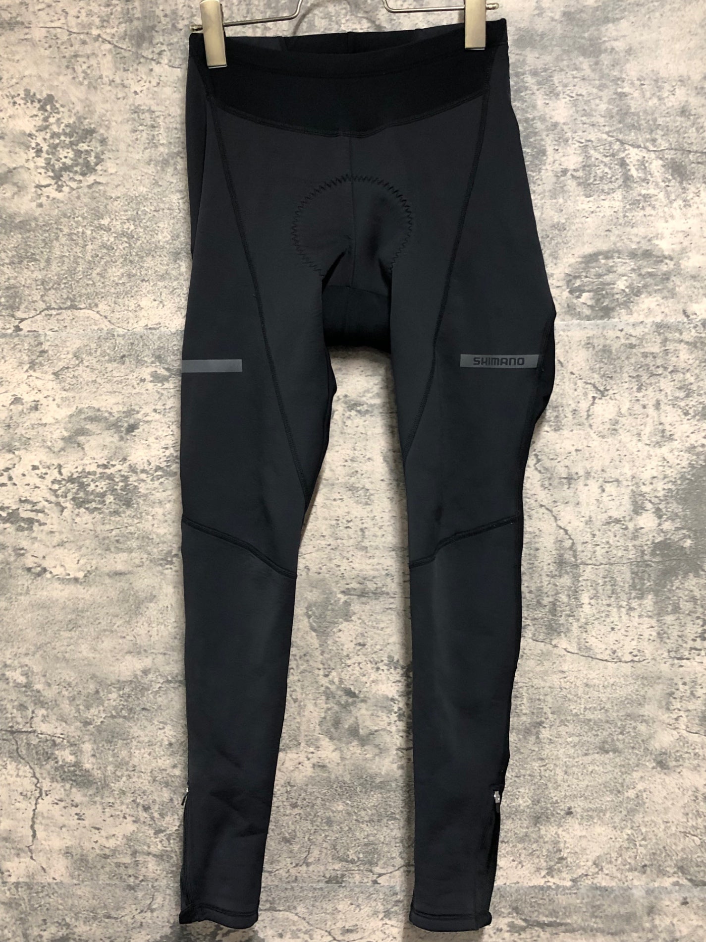 JB966 シマノ SHIMANO レーサータイツ 裏起毛 M