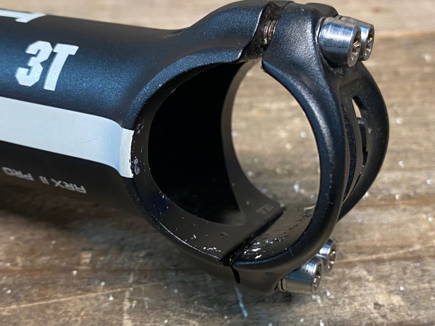 IO399 3T ARX Ⅱ PRO アルミステム 黒 110mm Φ31.8 OS 6°