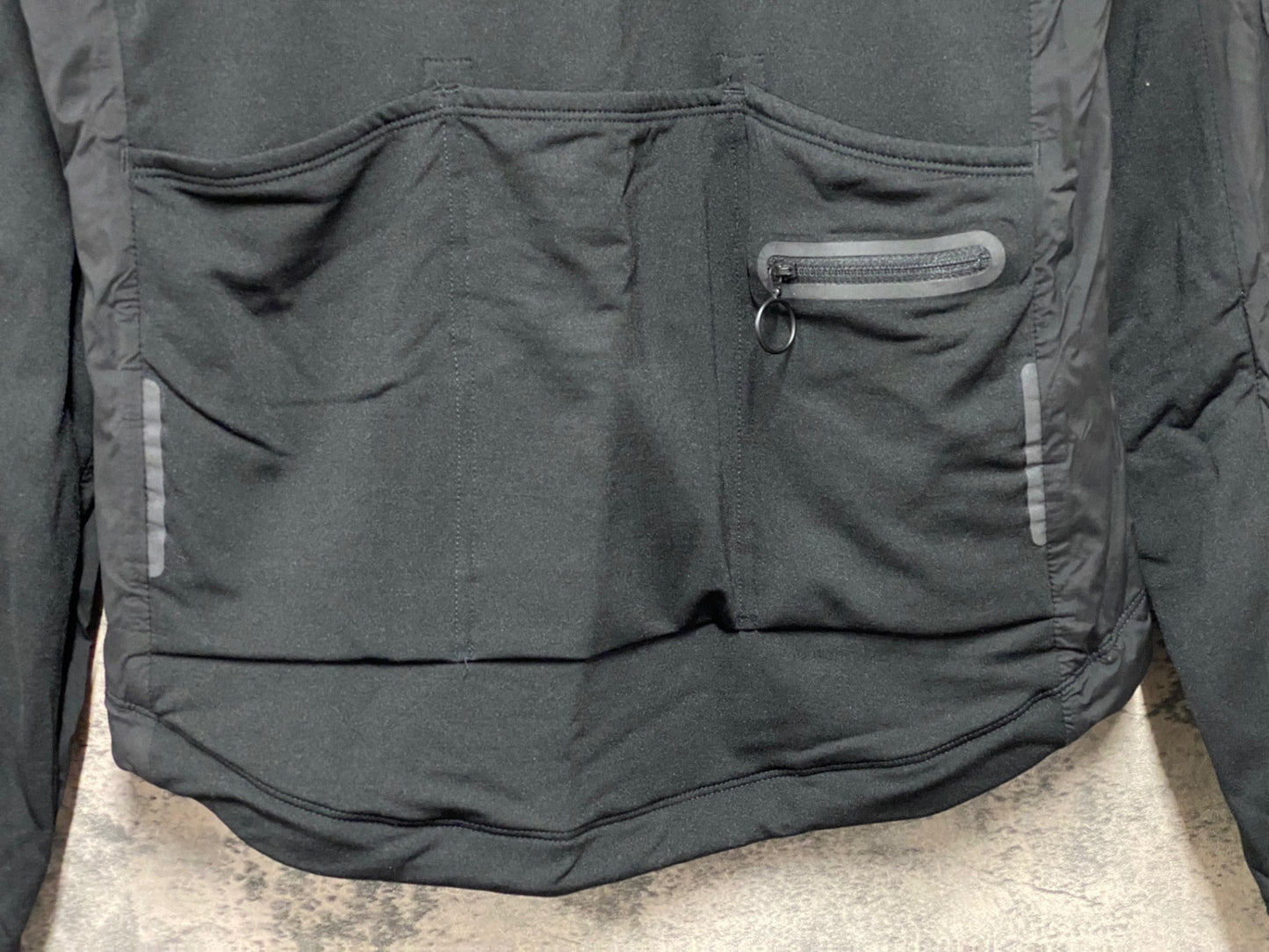 IV520 ラファ Rapha WINTER WINDBLOCK JERSEY 長袖 サイクルジャケット 黒 S