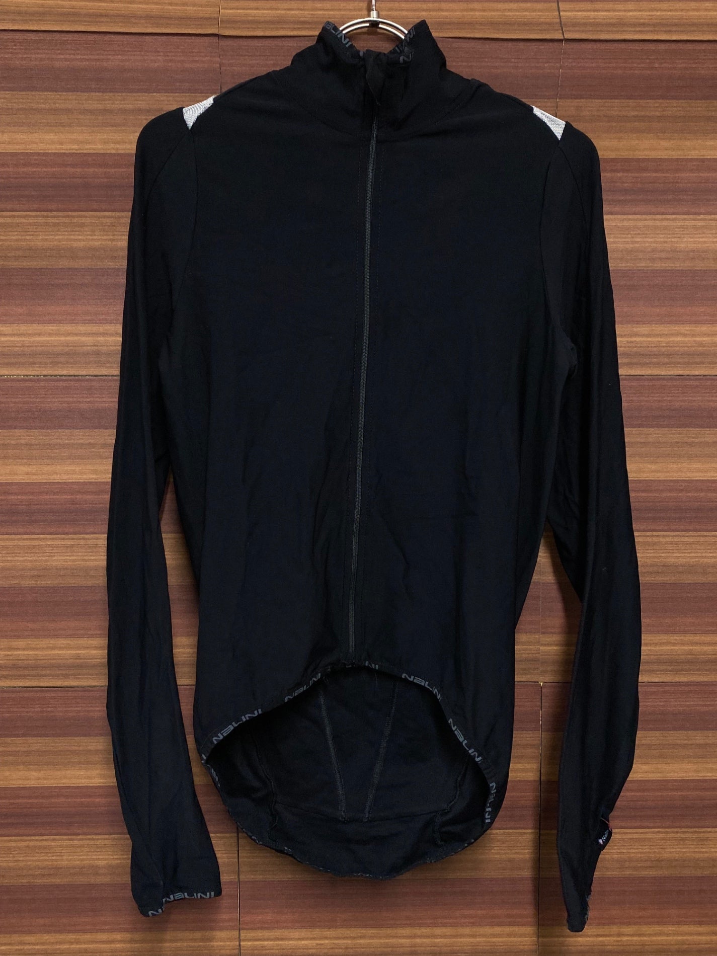 IR859 ナリーニ Nalini 長袖 サイクルジャージ 黒 L ※タグ無し
