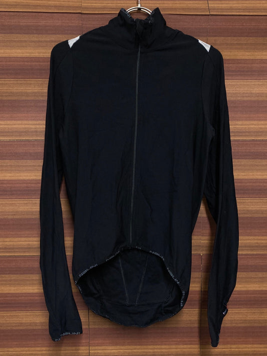 IR859 ナリーニ Nalini 長袖 サイクルジャージ 黒 L ※タグ無し