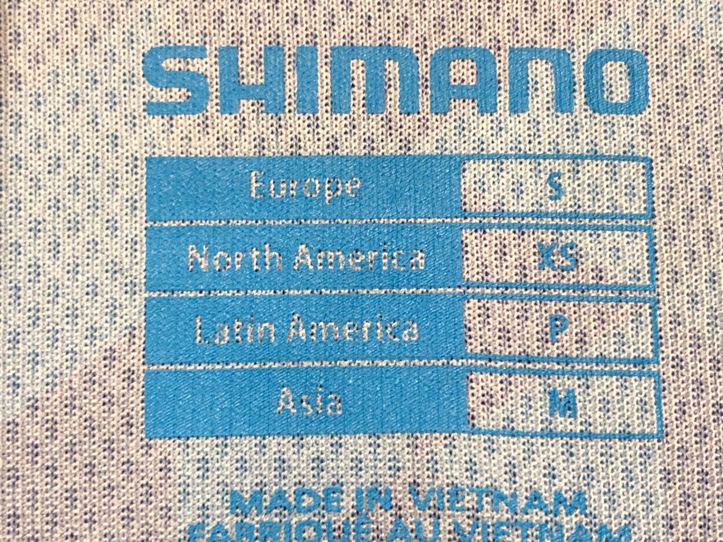 IX479 シマノ SHIMANO 半袖 サイクルジャージ ブルー Mサイズ