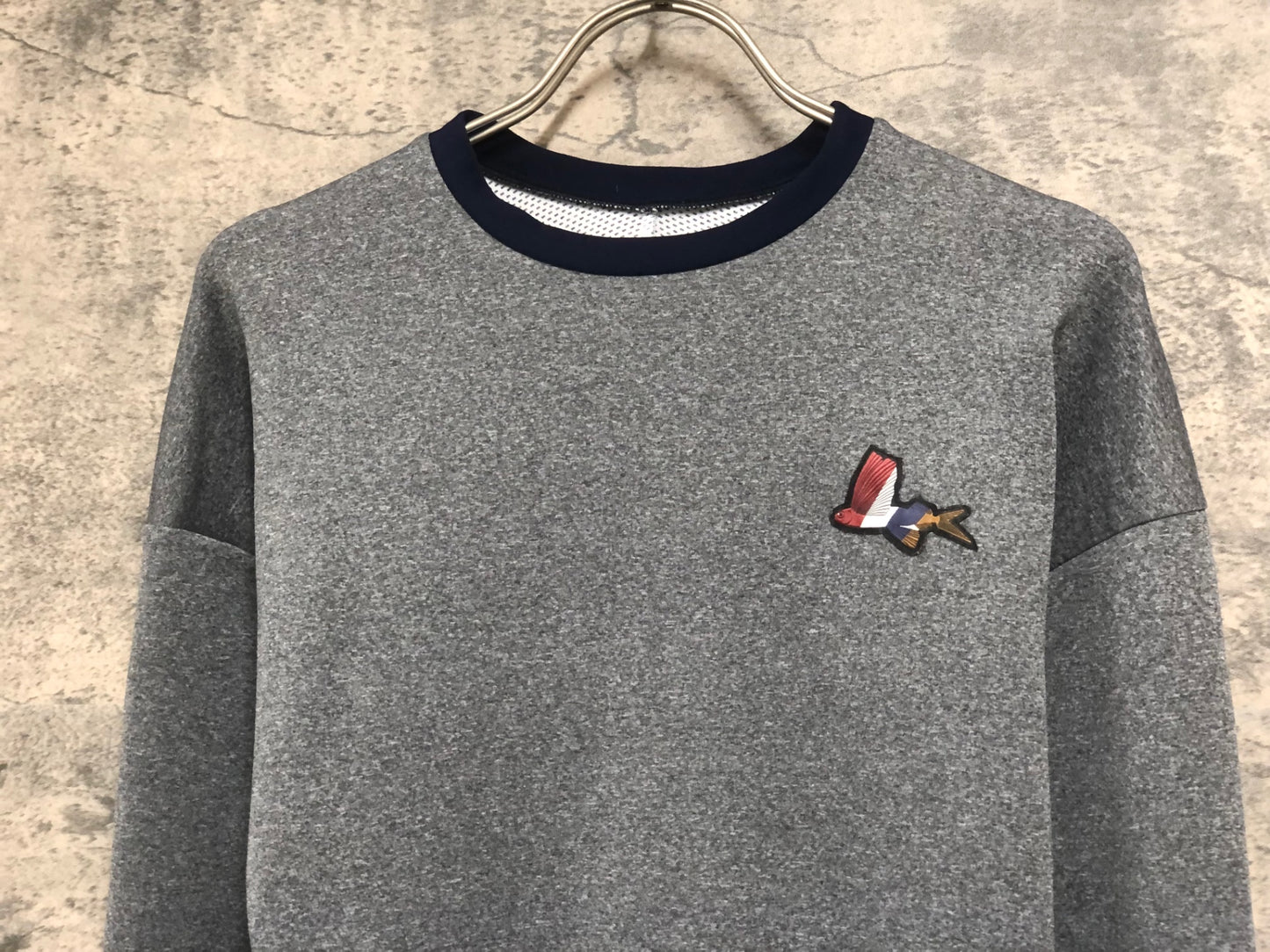 IY098 カフェドシクリステ Cafe du CYCLISTE Sylvie Women 長袖 サイクルジャージ グレー XS