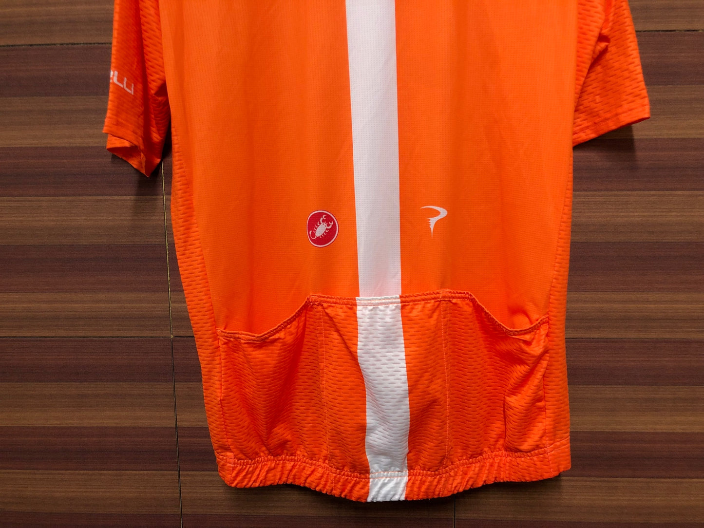 IM900 カステリ CASTELLI INEOS 半袖 サイクルジャージ L ネオンオレンジ