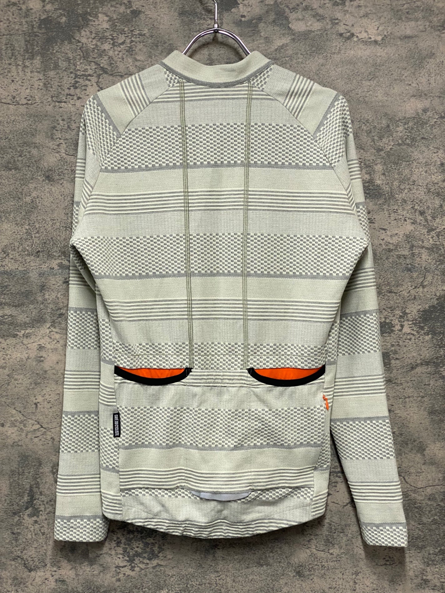 IZ939 カフェドシクリステ Cafe du Cycliste 長袖 サイクルジャージ M クリーム