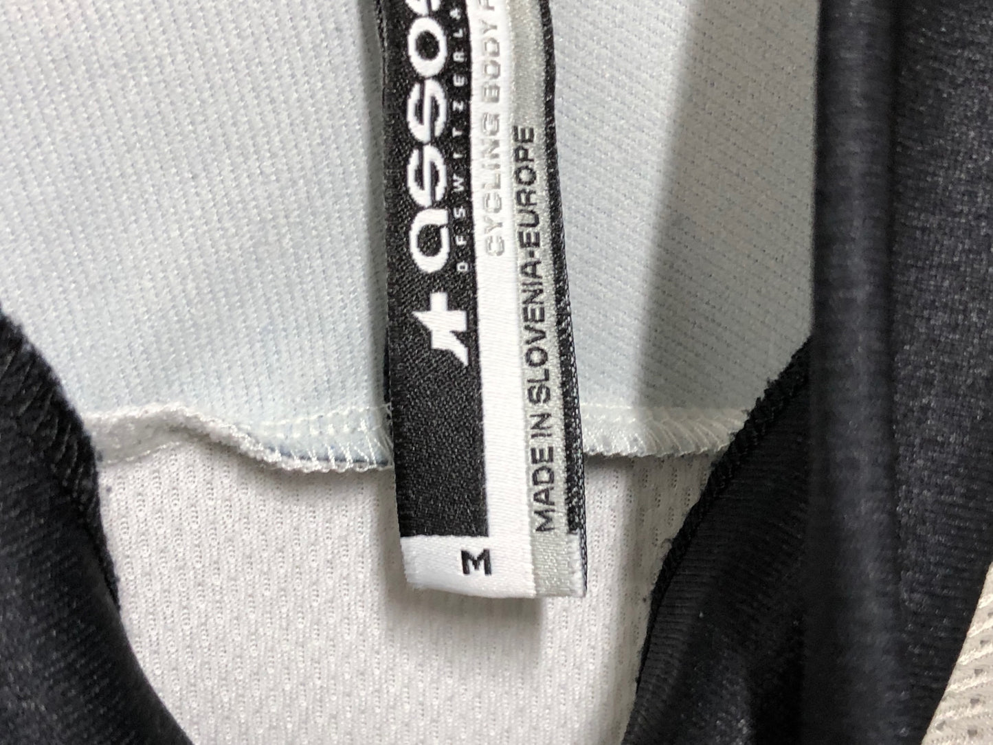 IY234 アソス assos Intermediate Evo 長袖 サイクルジャージ 白 黒 M