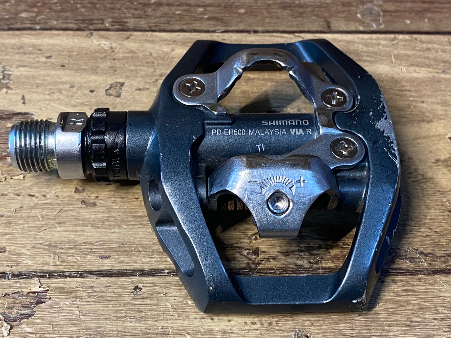 HW100 シマノ SHIMANO PD-EH500 ビンディングペダル SPD 片面フラット