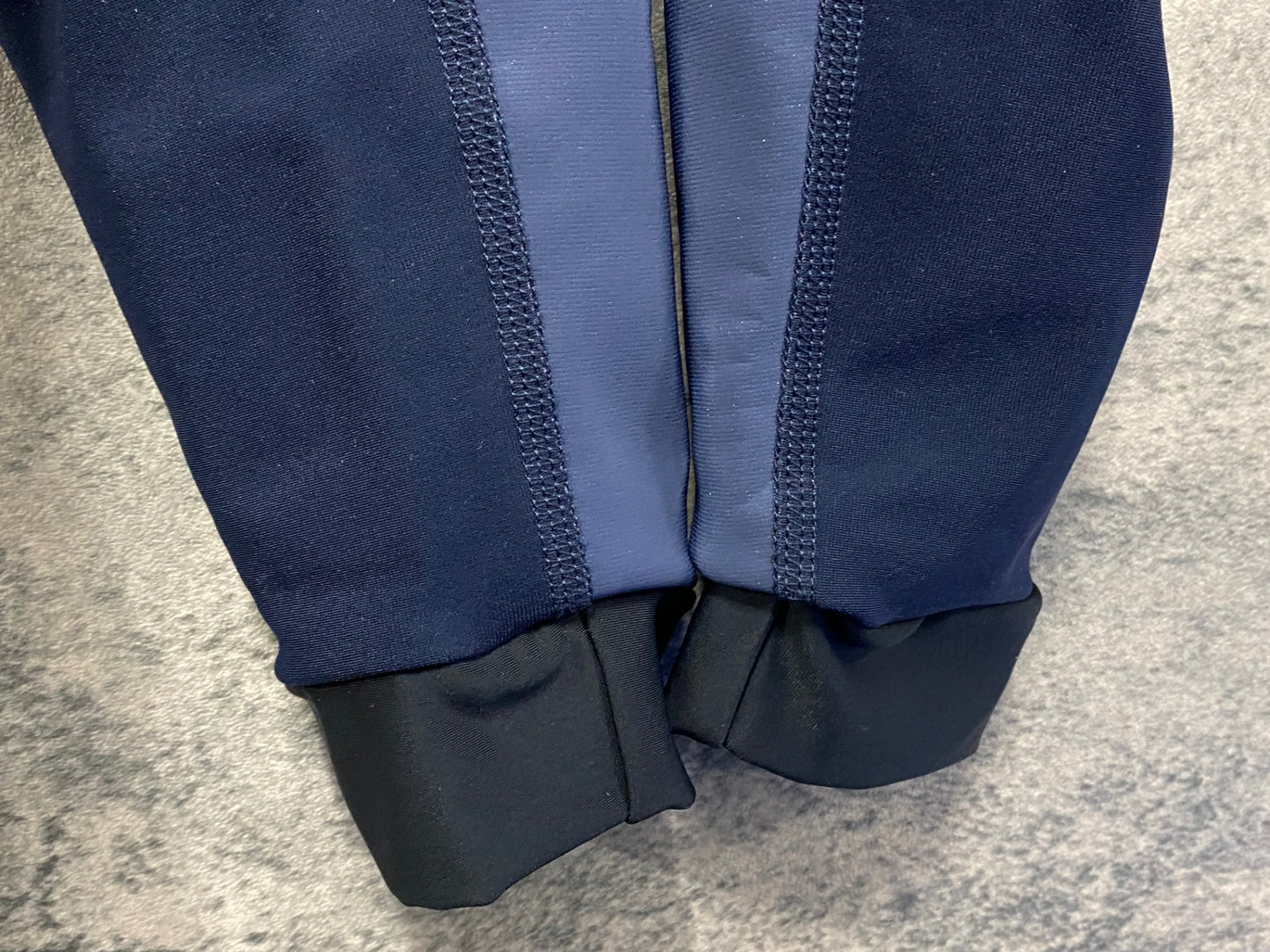 JB469 ラファ Rapha CARGO WINTER TIGHTS WITH PAD ビブタイツ 紺 M 裏起毛