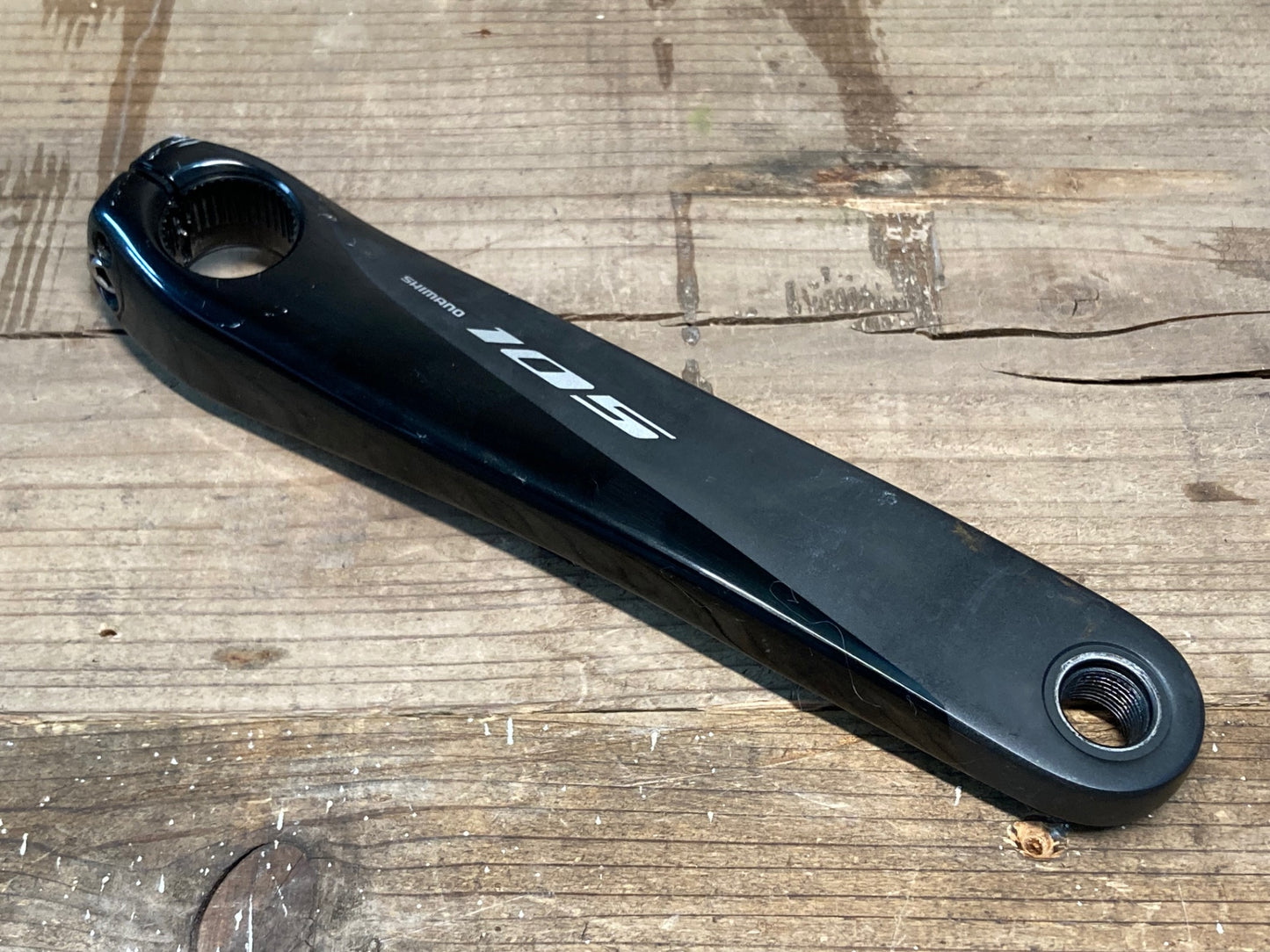 IN900 4iiii PRECISION PML100 シマノ SHIMANO 105 FC-R7000 パワーメーター クランク 175mm 左のみ ※接続確認済み