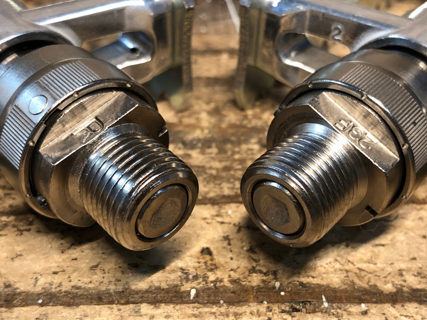 JA973 三ヶ島 MKS シルバン SYLVAN STREAM NEXT Ezy Superior フラットペダル シルバー