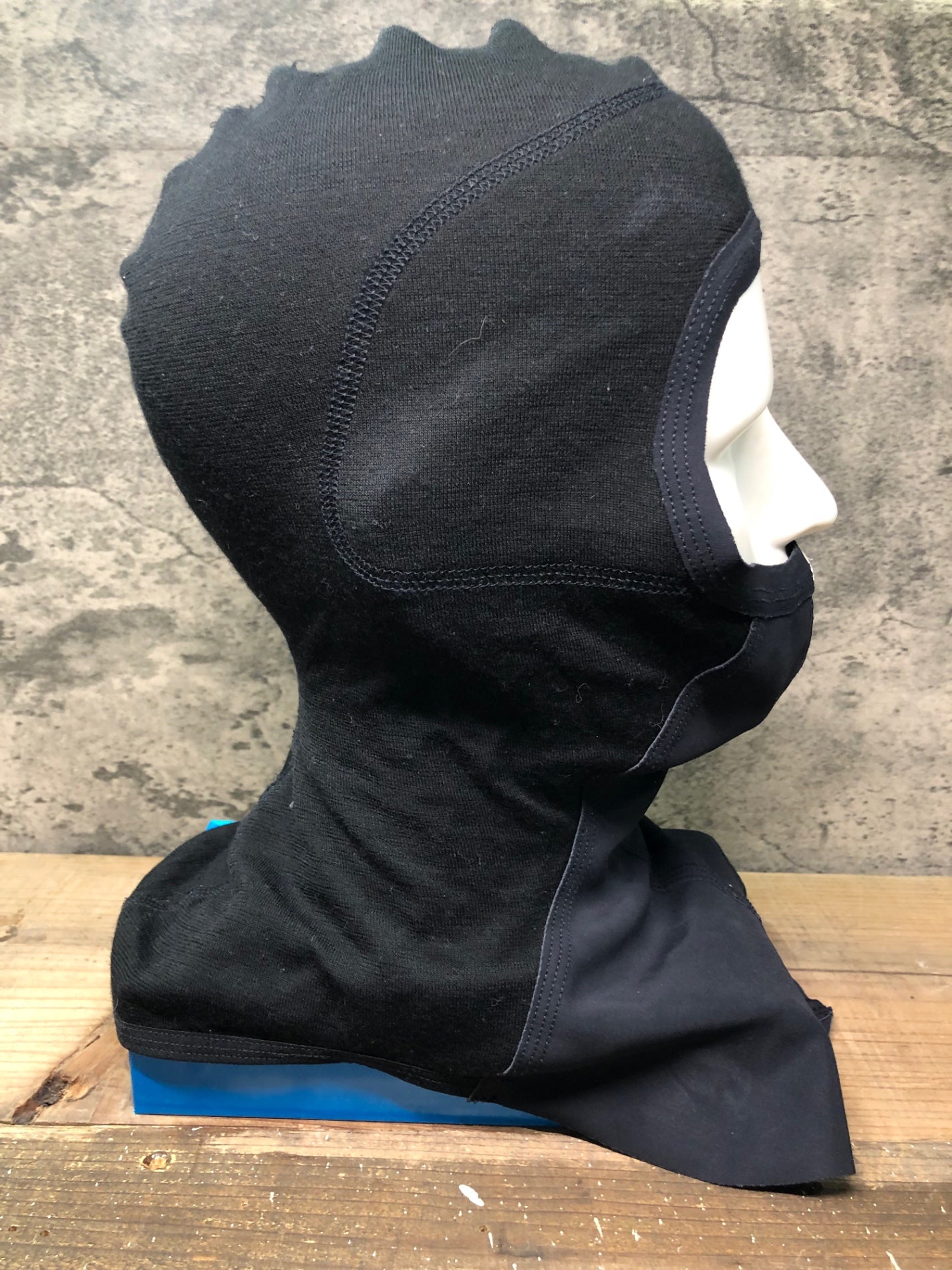 IN954 アソス assos フェイスマスク 黒 SIZEⅡ 裏起毛