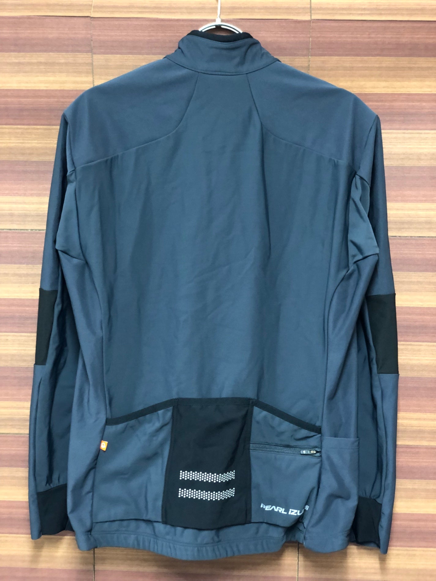 IP911 パールイズミ PEARL iZUMi 長袖 サイクルジャケット 黒 グレー L 裏起毛