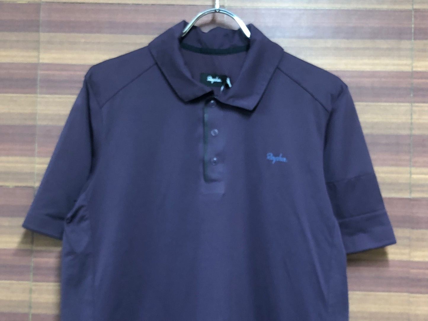 II629 ラファ Rapha TECHNICAL POLO 半袖 ドライ ポロシャツ 紫 S