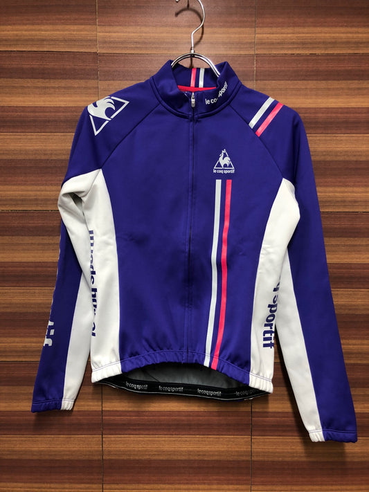 IL516 ルコックスポルティフ le coq sportif 長袖サイクルジャケット 紫 M レディース