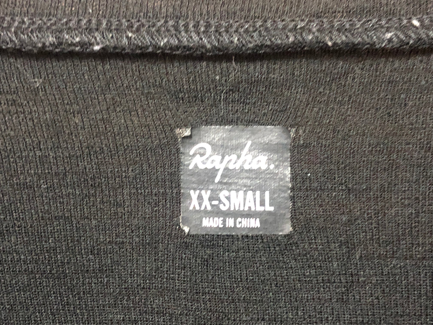 GV065 ラファ Rapha ウーマンズメリノベースレイヤー WOMEN'S MERINO BASE LAYER 黒 XXS