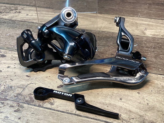 IJ645 シマノ Shimano デュラエース DURA-ACE FD-9000 RD-9000 前後ディレーラーセット