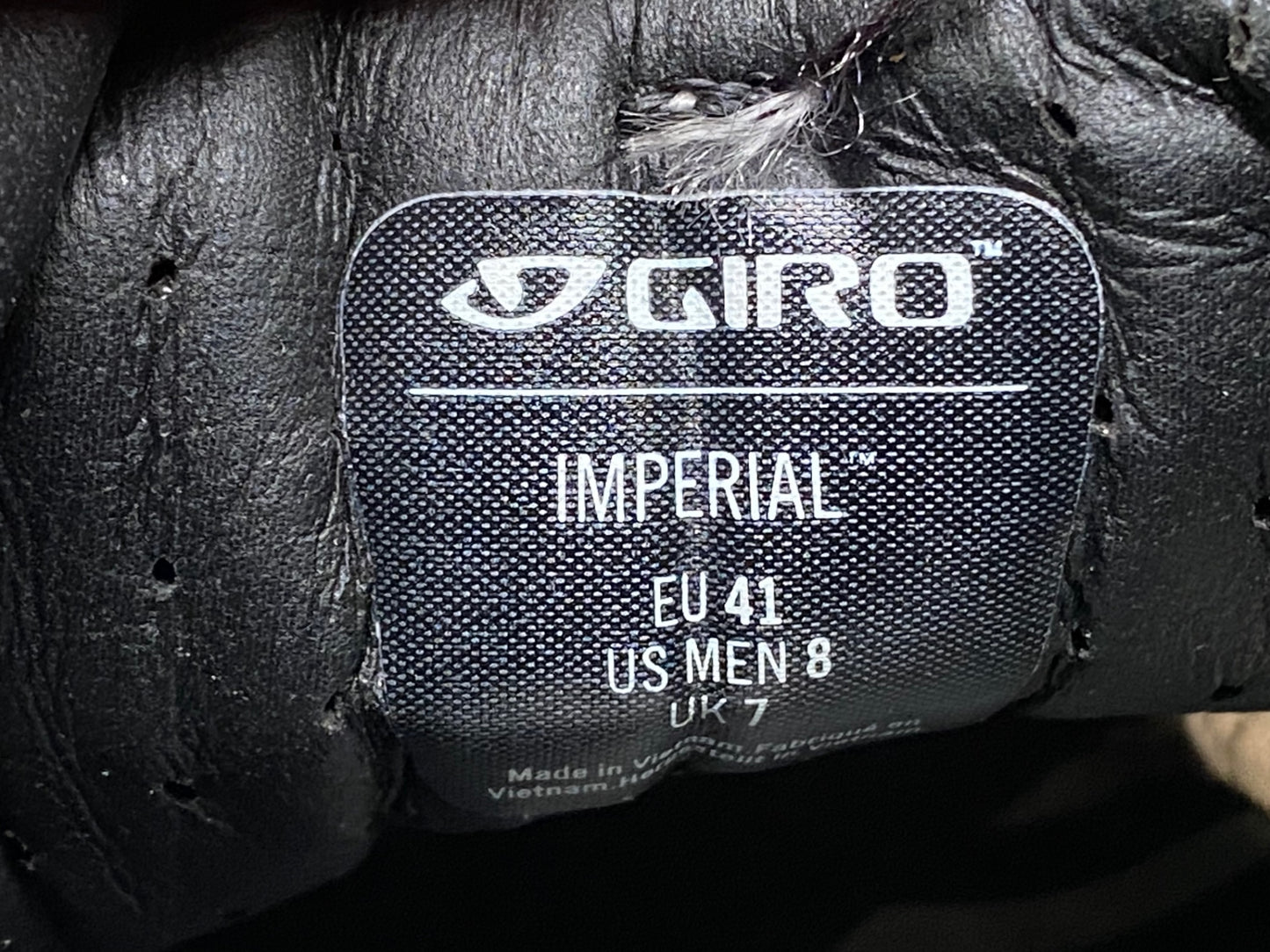IX014 ジロ GIRO インペリアル IMPERIAL ビンディングシューズ EU41 白 SPD-SL