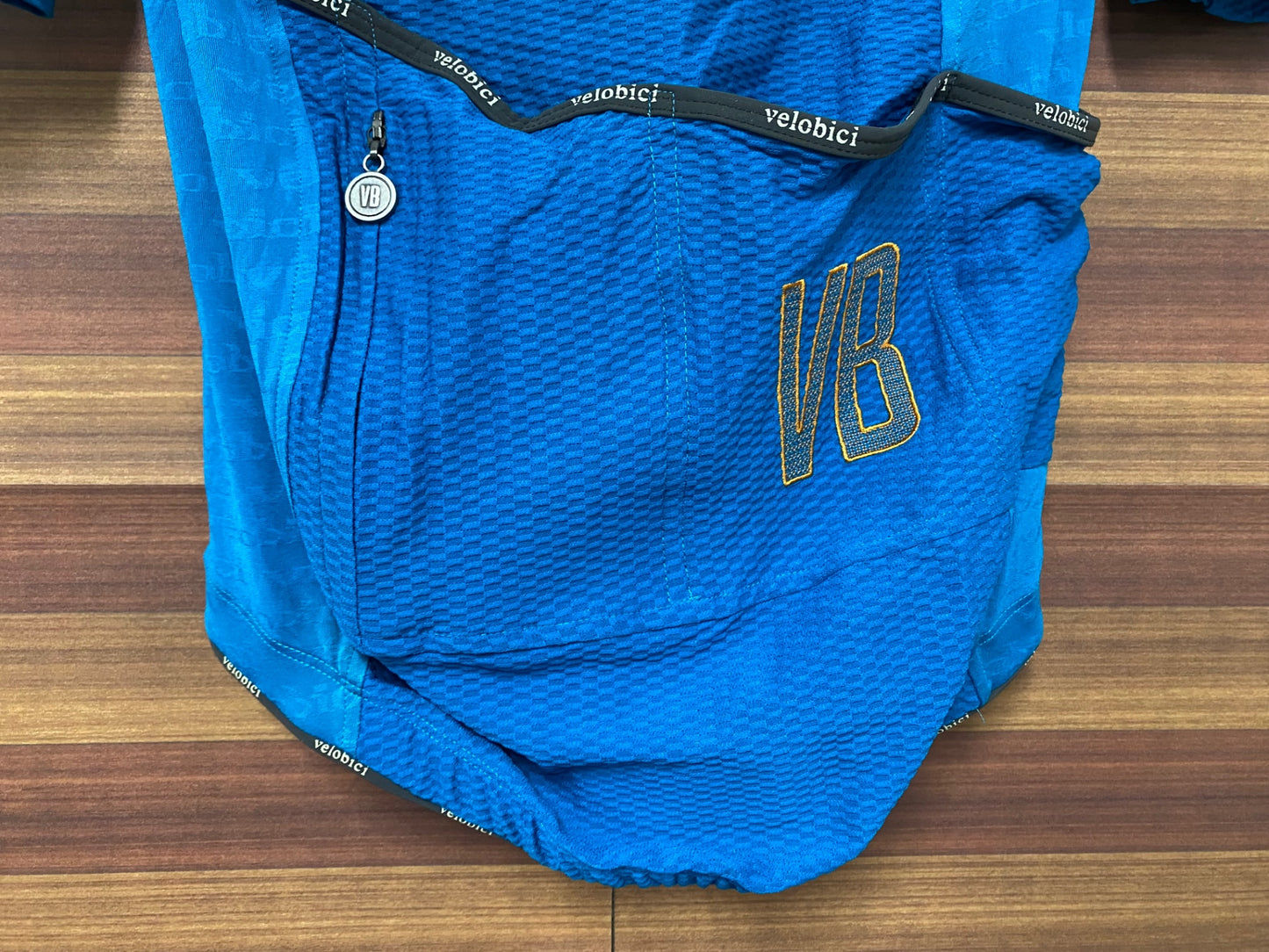 IO520 ヴェロビチ velobici MONTI 半袖 サイクルジャージ 青 2