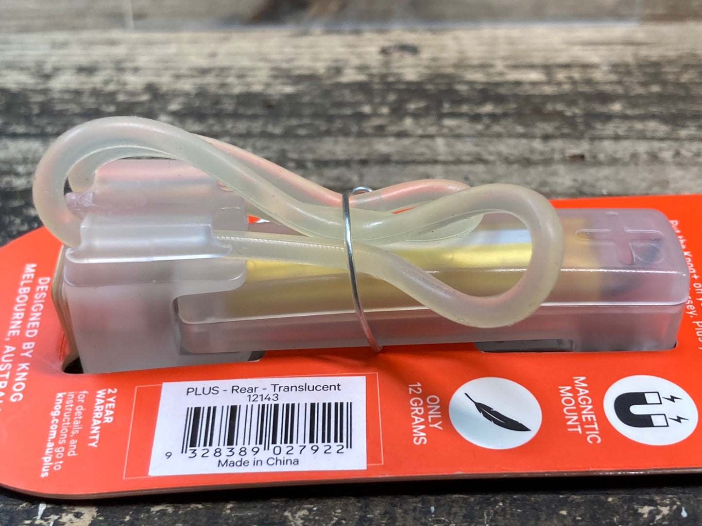 IR289 ノグ knog PLUS REAR テールライト 白