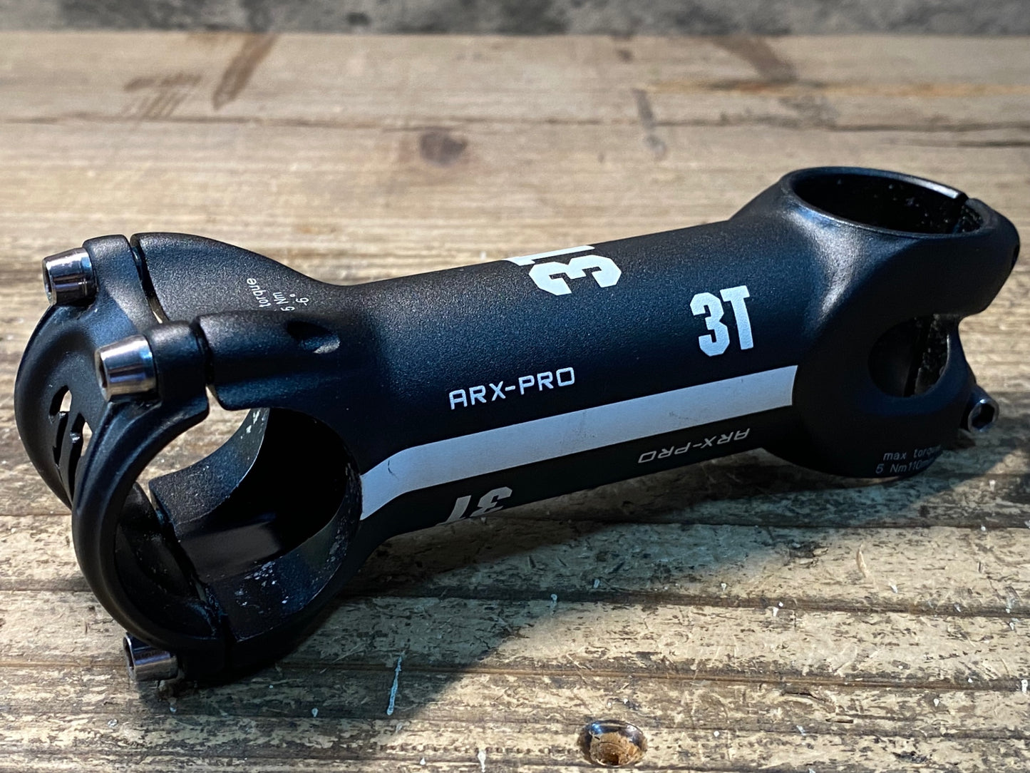 IX710 3T ARX PRO アルミステム 黒 110mm Φ31.8 OS