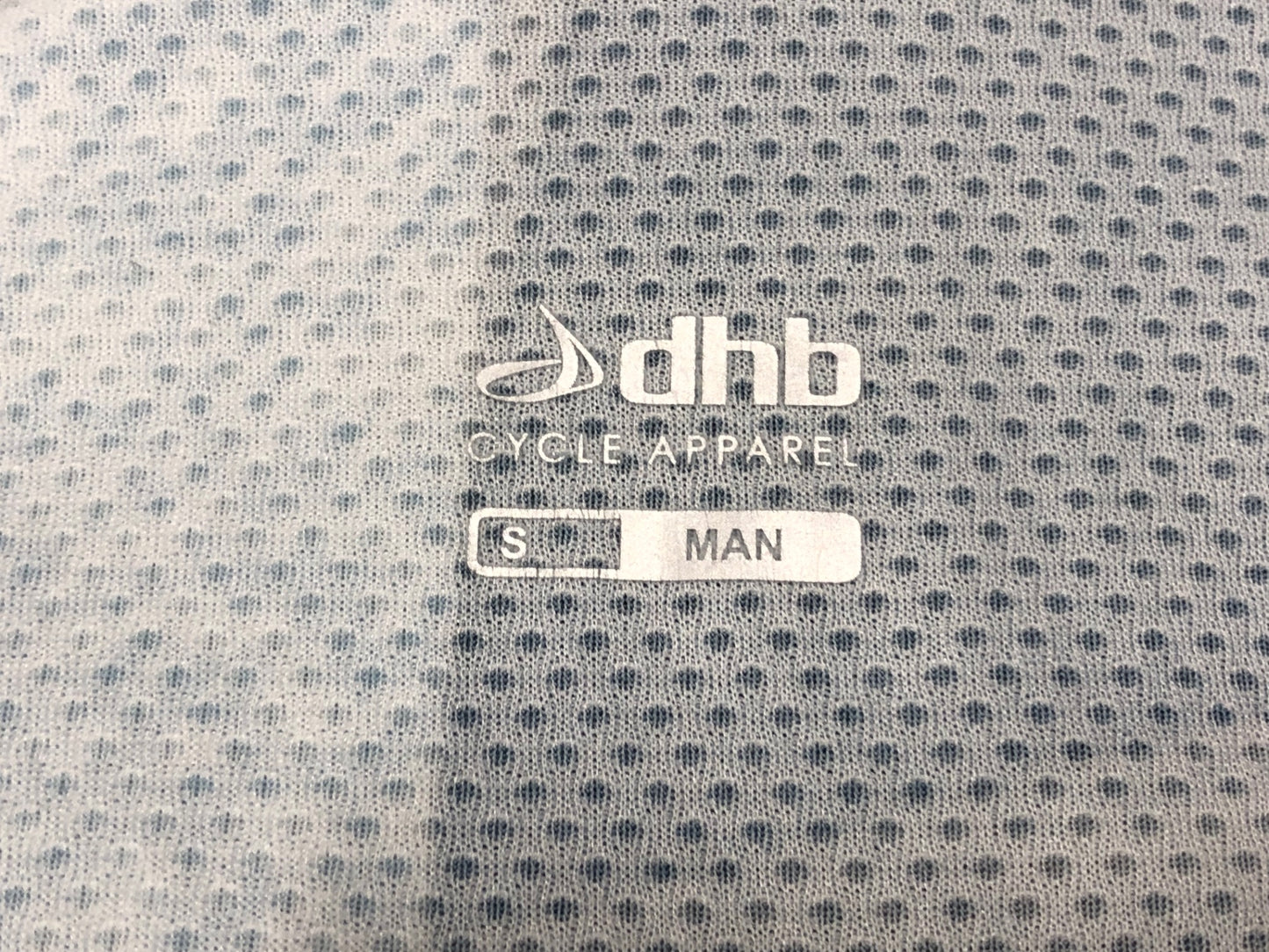 IM968 dhb 半袖 サイクルジャージ 紺 水 グレー S