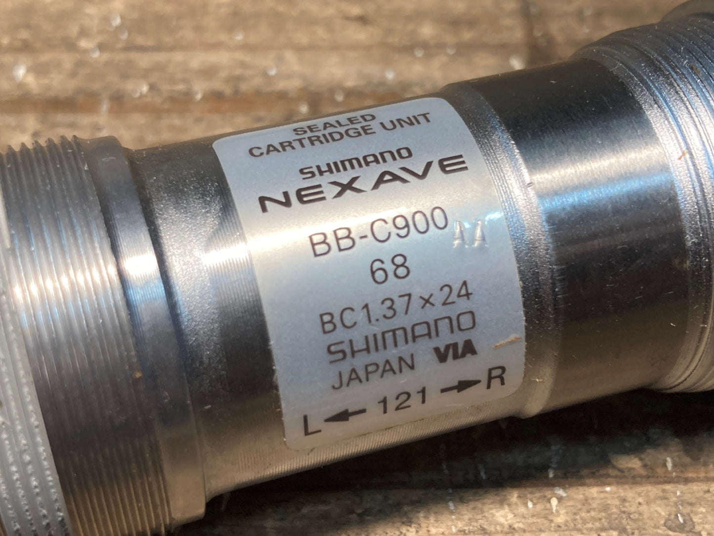 IS154 シマノ SHIMANO ネクサーヴ NEXAVE BB-C900 BB 121mm 68mm