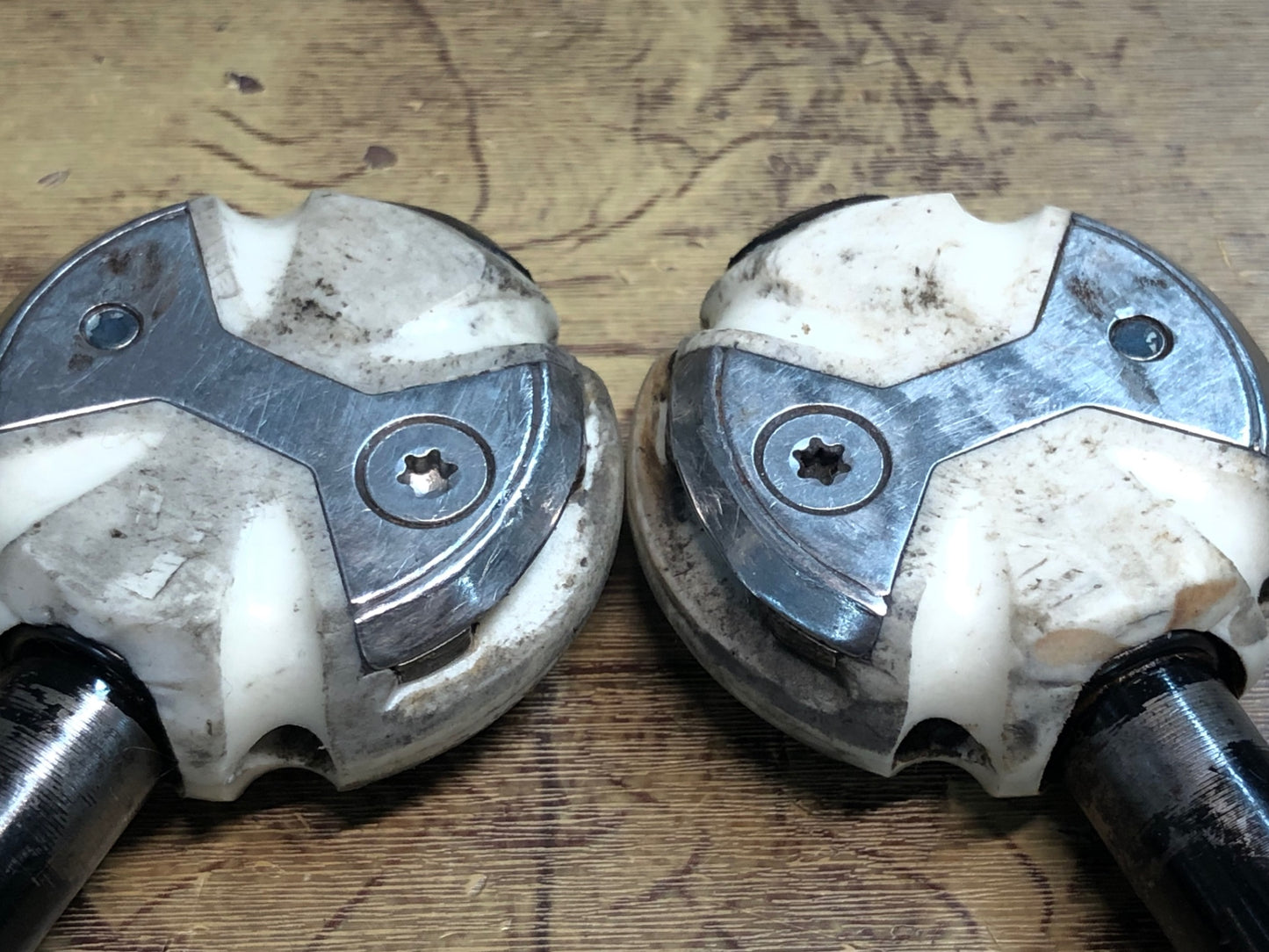 IH261 スピードプレイ SPEEDPLAY ビンディングペダル クロモリ 白